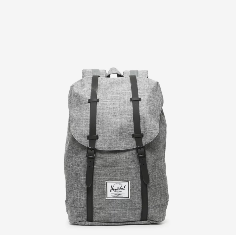Herschel Supply Company Black and Gray Backpack